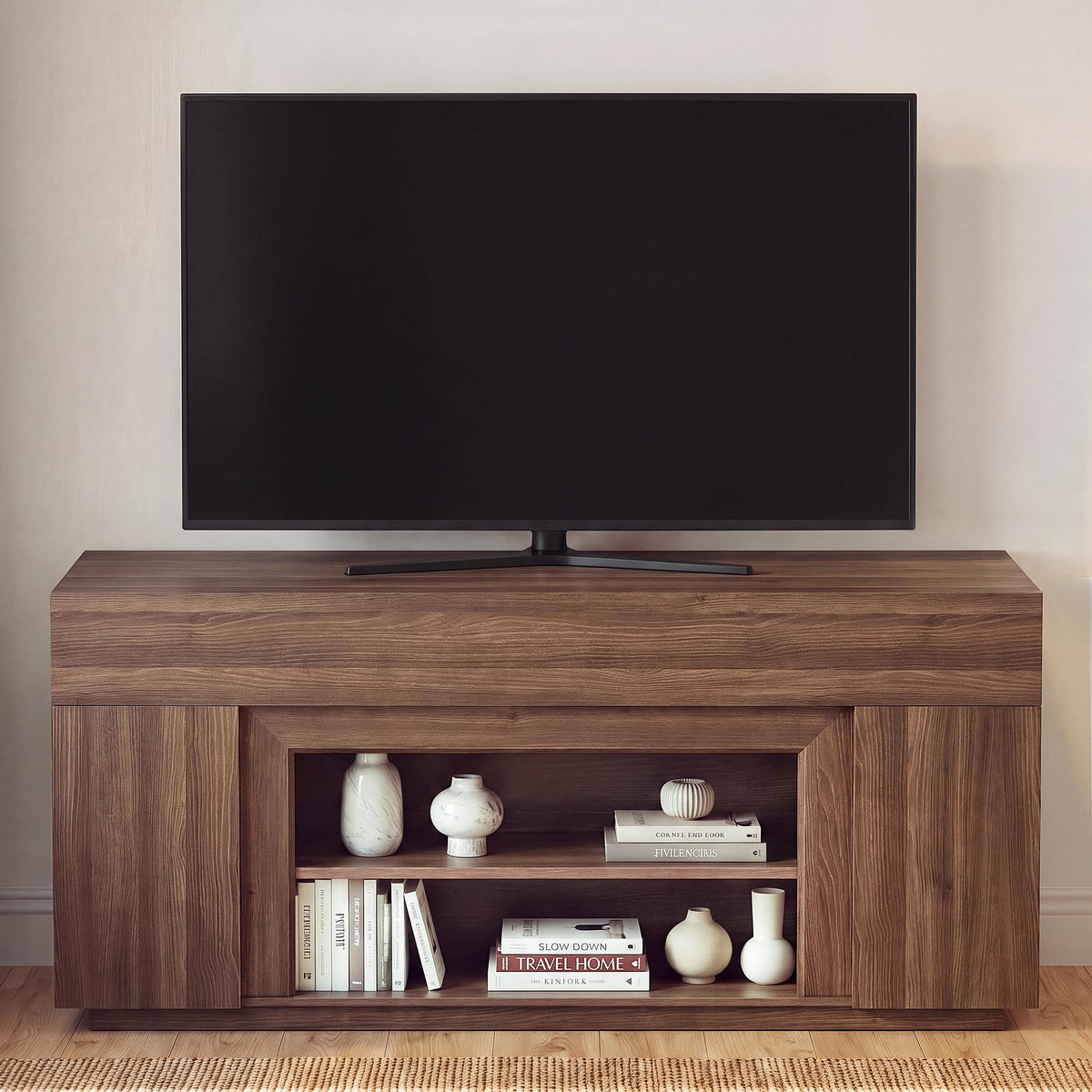 70" Walnut TV Stand N88870
