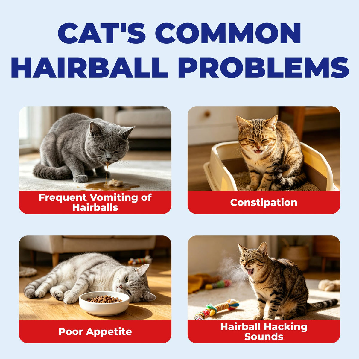 10.58 oz Hairball Bites for Cats W91920