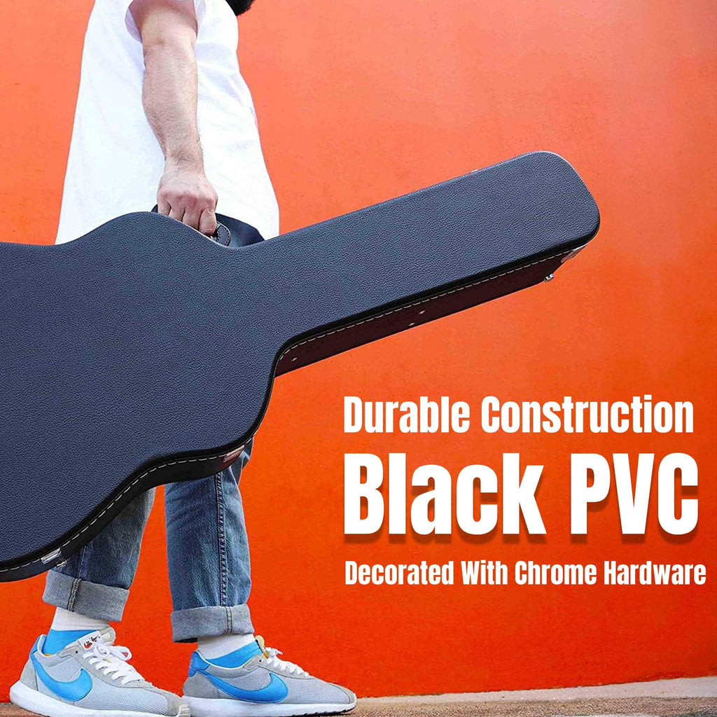 40-Inch Classical Guitar Hard Case with Lock and Key K83863