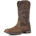 Cowboy Boots Square Toe Slip Resistant Work N921