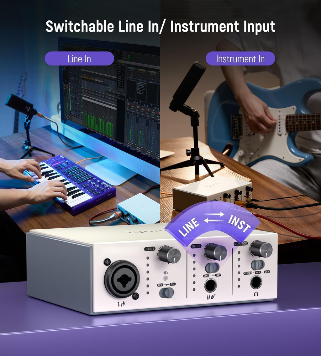 USB C Audio Interface Silver K7851
