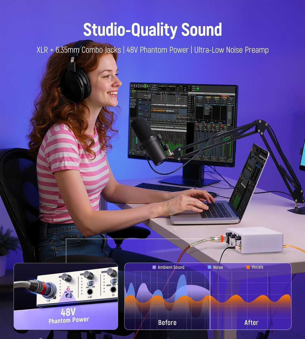 USB C Audio Interface Silver K7851