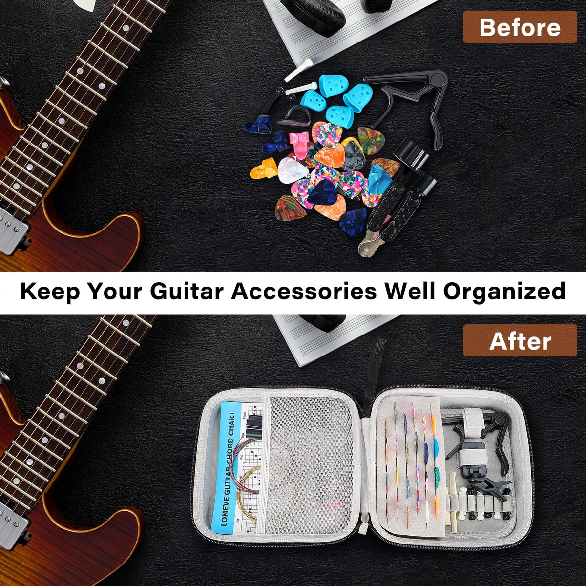 85PCS Guitar Accessories Kit Y38441