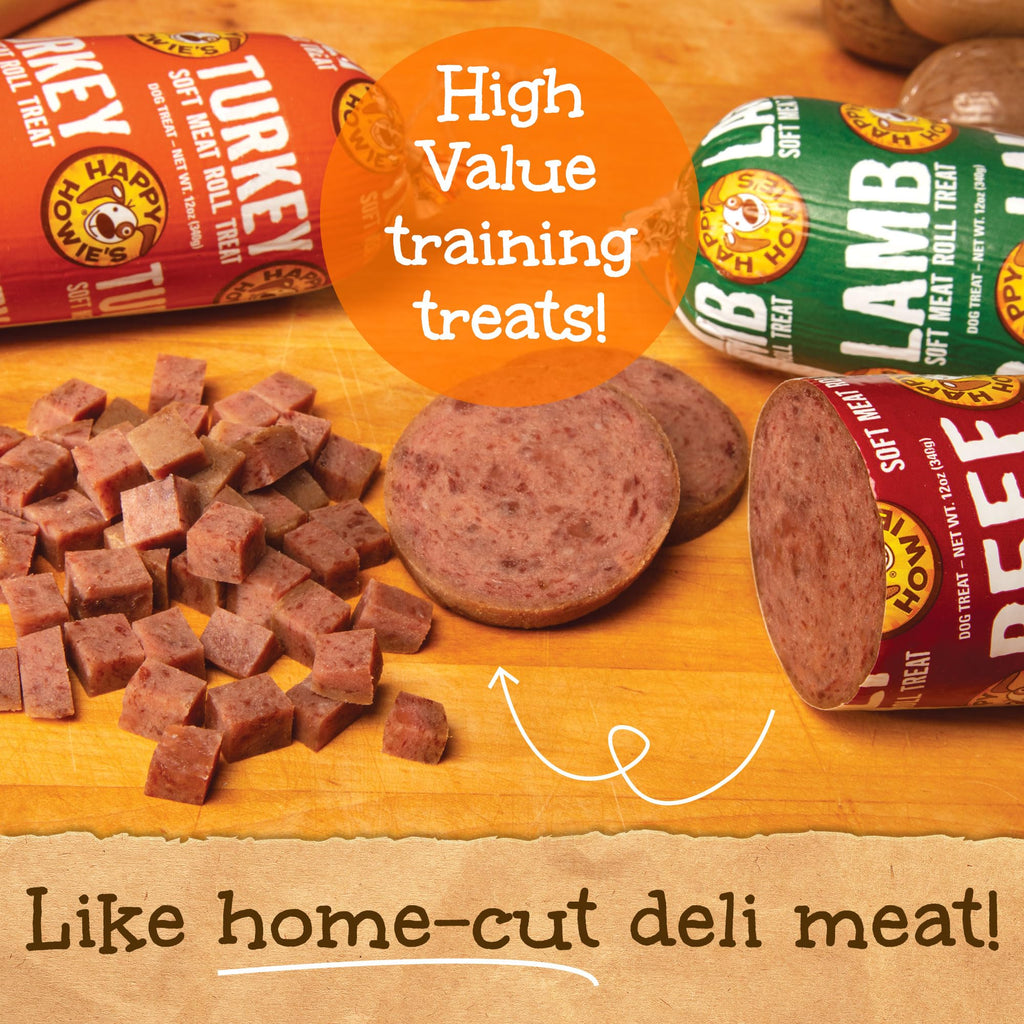 Beef Soft Meat Roll Treat 12 Oz (Pack of 4) G4672
