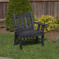 Pressure Treated Outdoor Bench with Cup Holders D931138